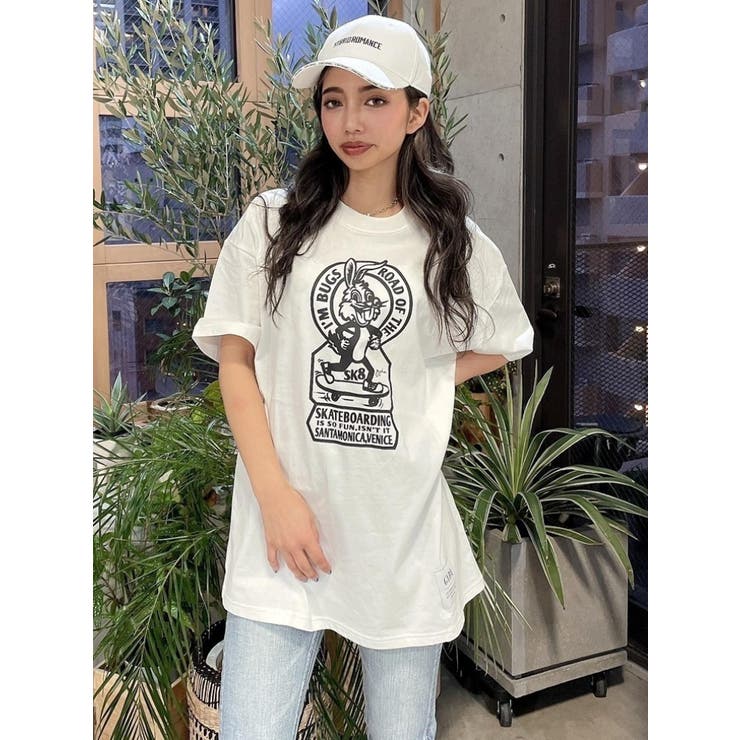WEB限定】SK8BUNNY BIG Tシャツ[品番：MKSW0043575]｜GYDA