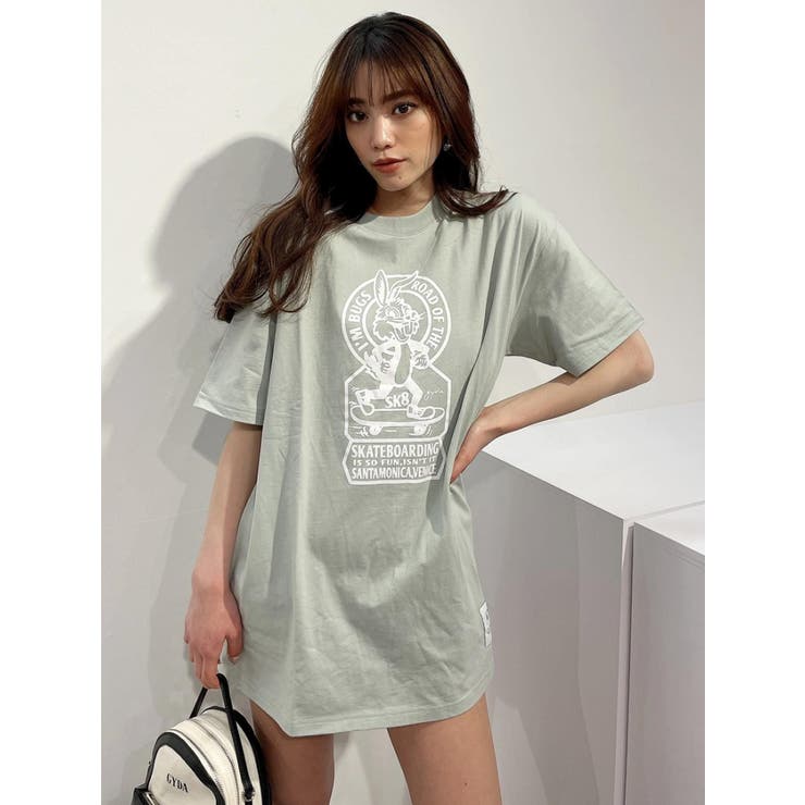 WEB限定】SK8BUNNY BIG Tシャツ[品番：MKSW0043575]｜GYDA