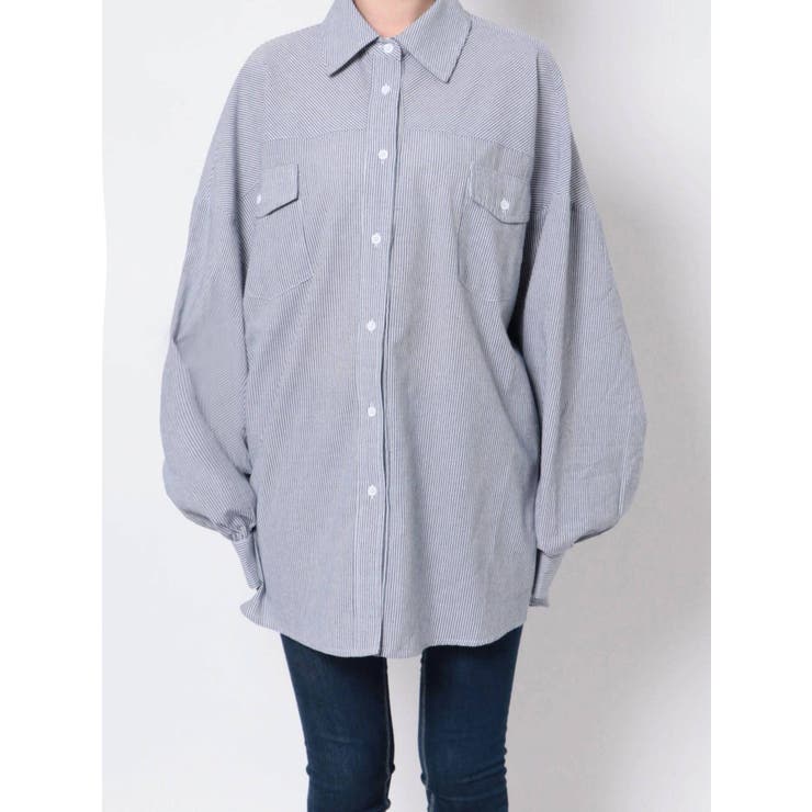 ⭐️ 限定 GYDA LOOSEストライプSH シャツ ストライプ LOOSEストライプSH[品番：MKSW0047478]｜GYDA（ジェイダ）の