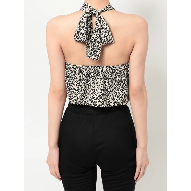 LEOPARD PATTERN アメスリブラウス[品番：MKSW0045176]｜GYDA