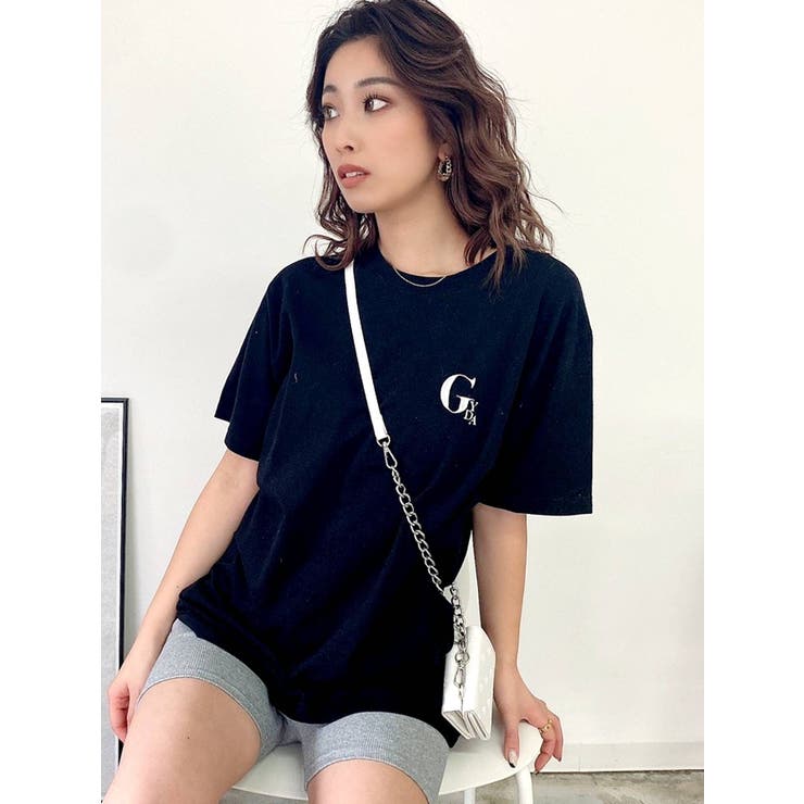 GYDA Tシャツ　ショートパンツ　ショーパン GYDA ジェイダ BACK LACE UP ショート パンツ 短パン キュロット
