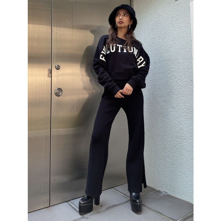 GIUGIU ニットパンツ H/Wケーブルニットパンツ[品番：MKSW0045944]｜GYDA（ジェイダ