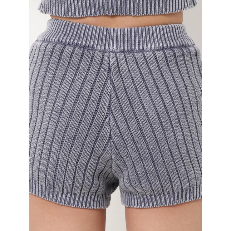 レディース ゴルフ セーター・ショートパンツ セット セットアップ】ブリーチニットショートパンツ[品番：MKSW0046773