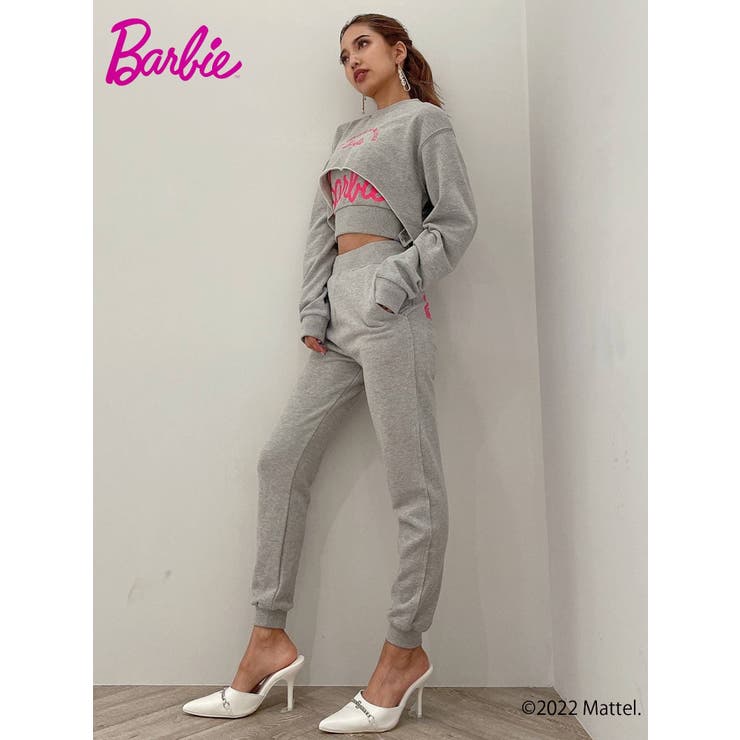 【セットアップ着用可】Barbie（TM)スウェットジョガーパンツ[品番：MKSW0045895]｜GYDA（ジェイダ）のレディースファッション通販｜SHOPLIST（ショップリスト）