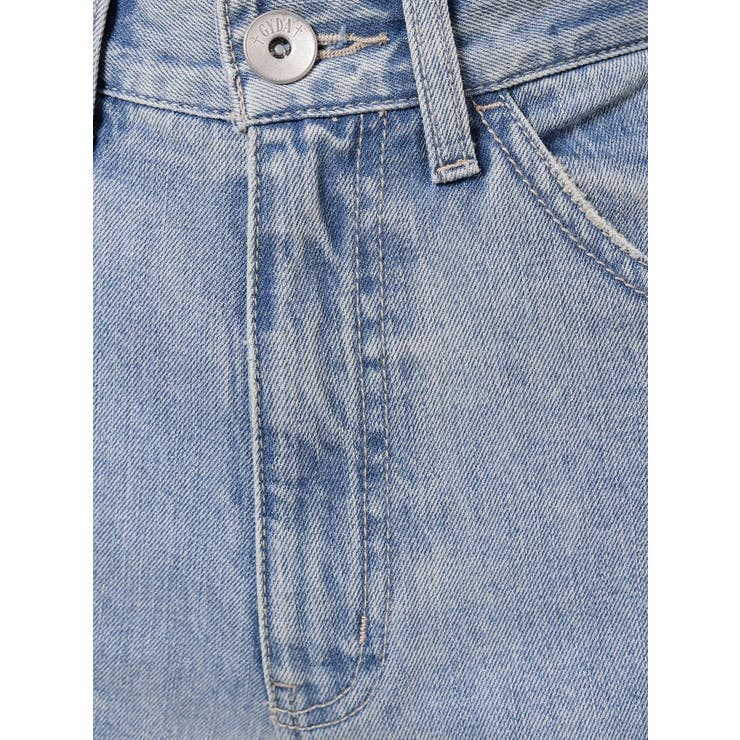 H/W SWITCHINGデザイン ワイドデニムパンツ[品番:MKSW0045967 H/W SWITCHINGデザイン ワイドデニムパンツ[品番:MKSW0045967