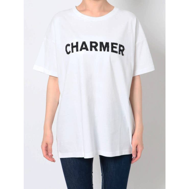 CHARMERスタッズBIG Tシャツ[品番：MKSW0045223]｜GYDA（ジェイダ）の