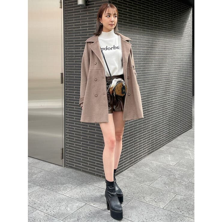 ダブルフレアコート[品番：MKSW0047145]｜GYDA（ジェイダ）の