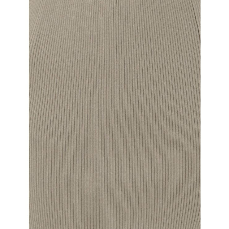 DEEPスリット ニットロングスカートライクショートパンツ[品番