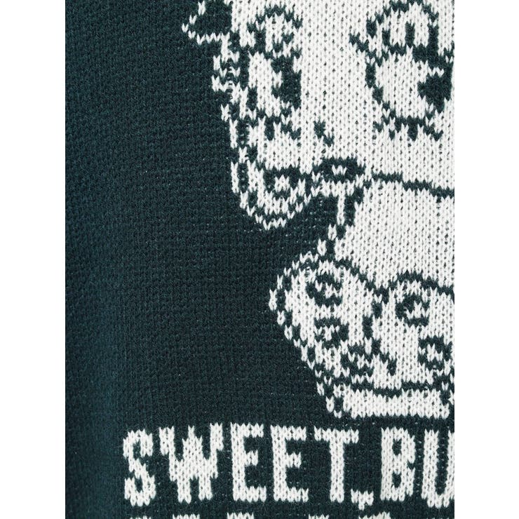 GYDA HAT BETTYBOOP ジャカードニットトップス[品番