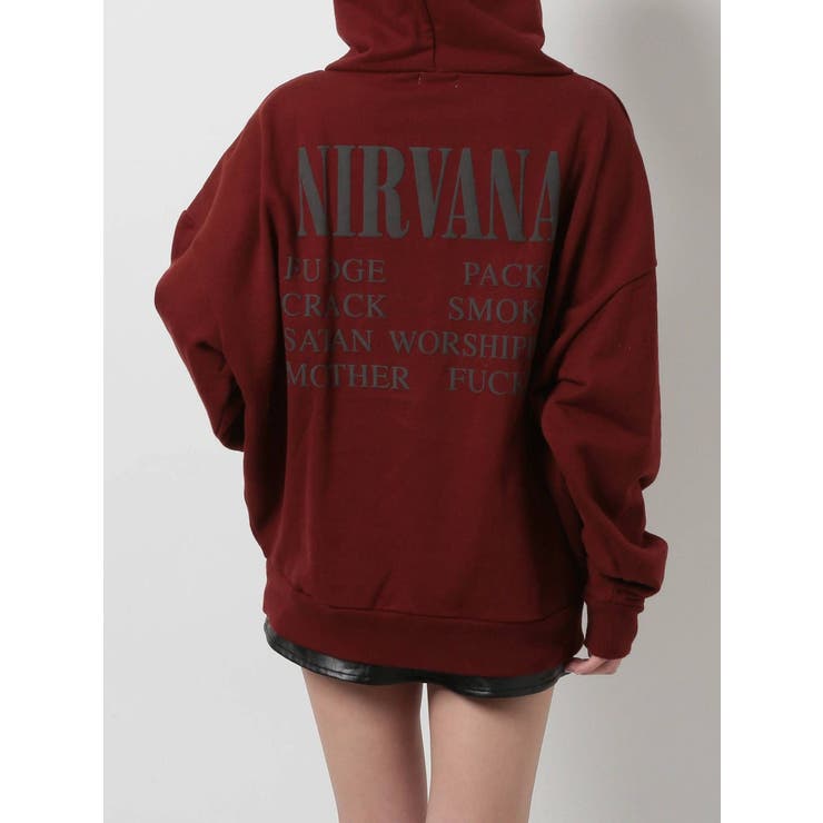 パリコレクション NIRVANA BIG パーカー[品番：MKSW0046458]｜GYDA（ジェイダ）の トップス