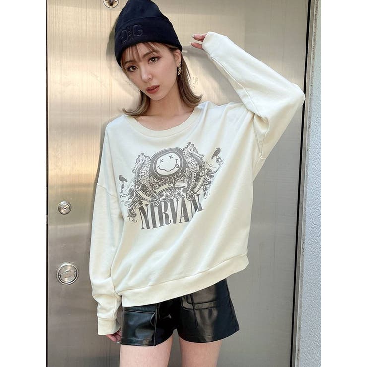 NIRVANA PROCESSINGスウェットトップス[品番：MKSW0046459
