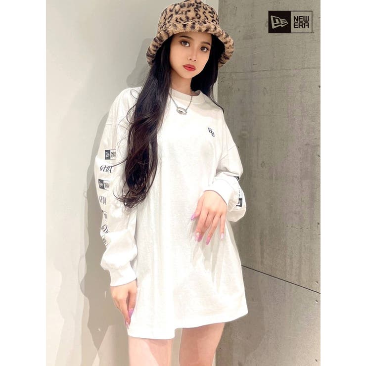 boutique 310 淑女のロンT ホワイト　【新品♡未使用品】 GYDA×NEW ERA Oversized ロンT[品番：MKSW0046960]｜GYDA