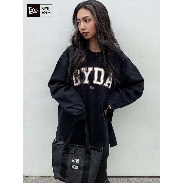 GYDA×NEW ERA BigLogo Crew Neck プルオーバー