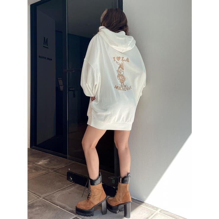 WEB限定】IL LA BUNNY BIG パーカー[品番：MKSW0047984]｜GYDA