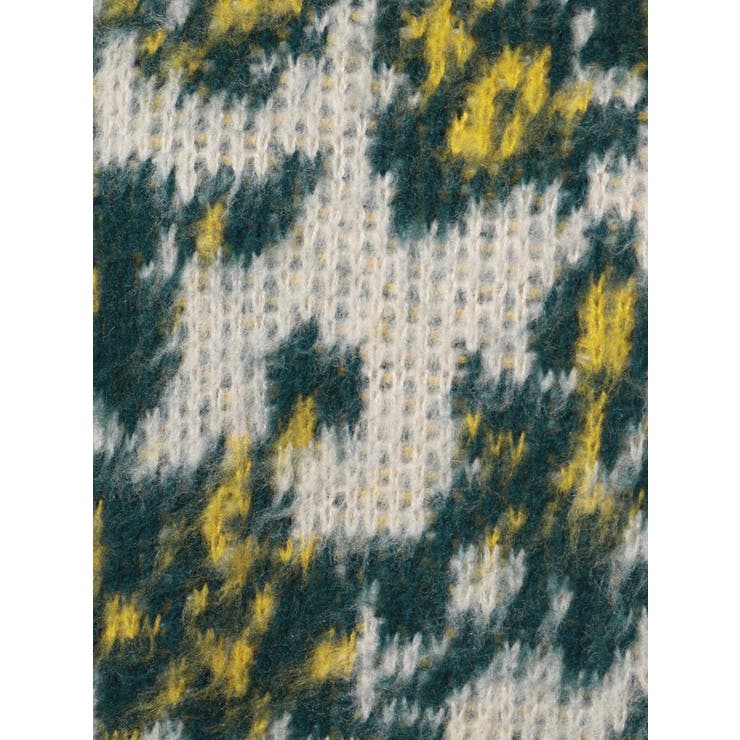 MOSAIC FLOWER PATTERN ニットトップス[品番：MKSW0047761]｜GYDA