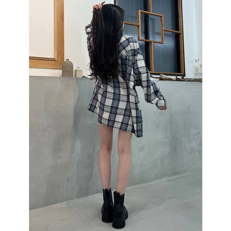 LOOSE CHECK GGシャツ[品番：MKSW0049688]｜GYDA（ジェイダ）の