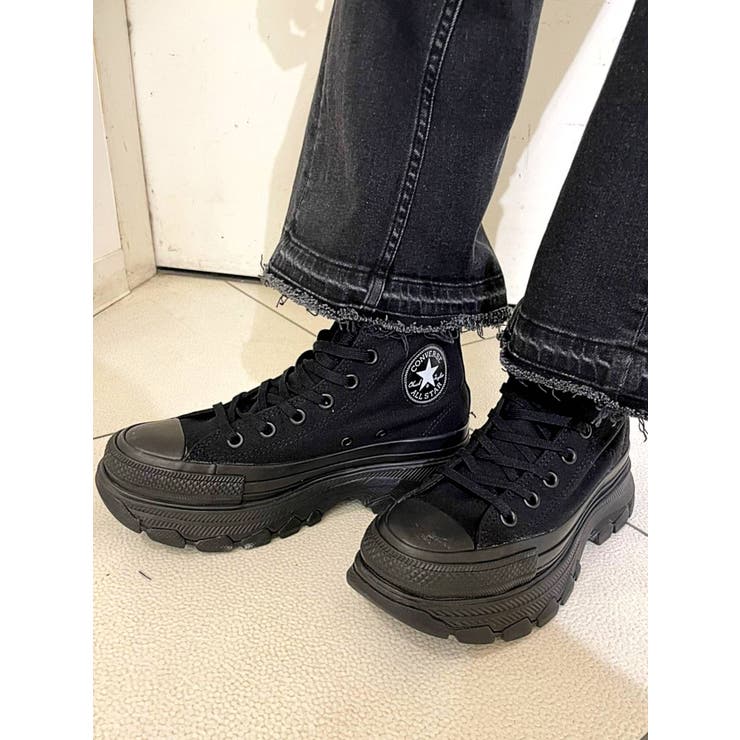 ALL STAR 100 TREKWAVE MN OX オールブラック　24cm CONVERSE コンバース スニーカー オールスター 100 トレック
