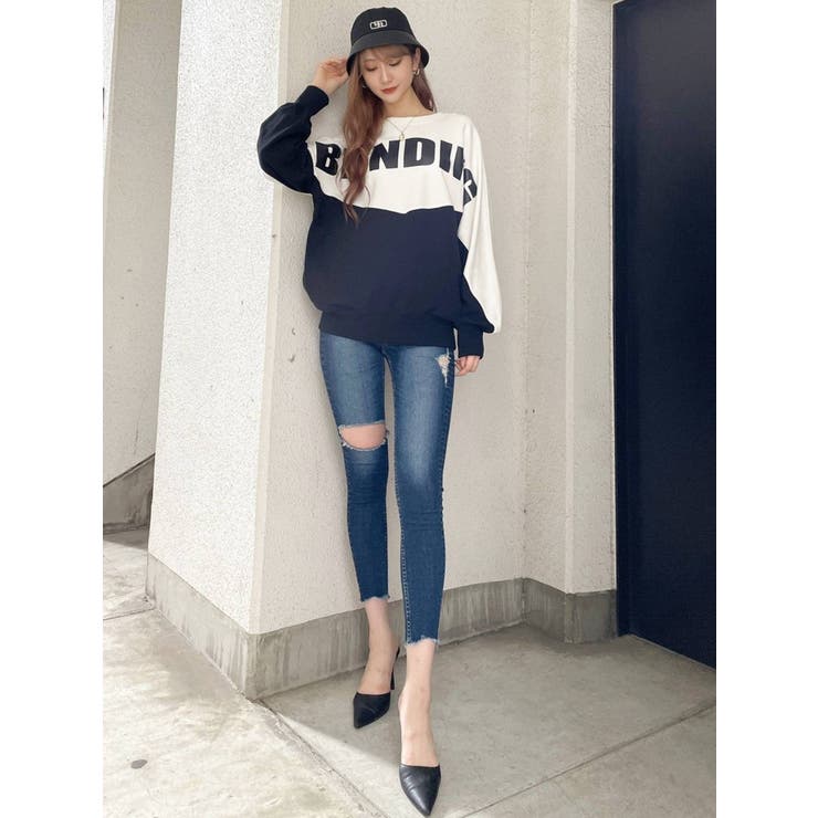 M/Wグランジスキニーデニムパンツ | GYDA | 詳細画像18 