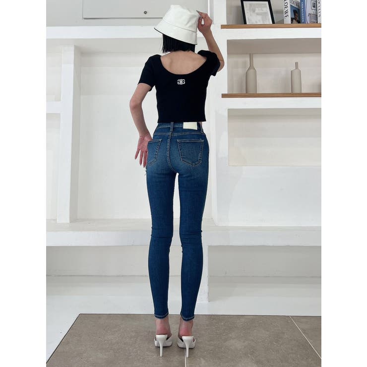 ★ JEANS★ ウィメンズ デニム ハットパンツ セール】【WEB限定】【TINY低身長さん向け】H/W BOTH SIDE