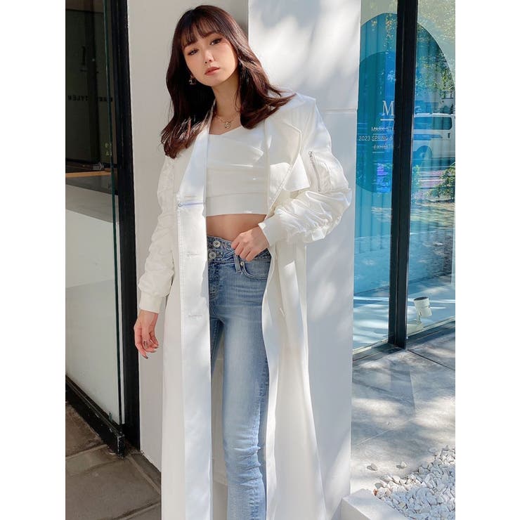 3WAY mix material トレンチコート[品番：MKSW0049426]｜GYDA