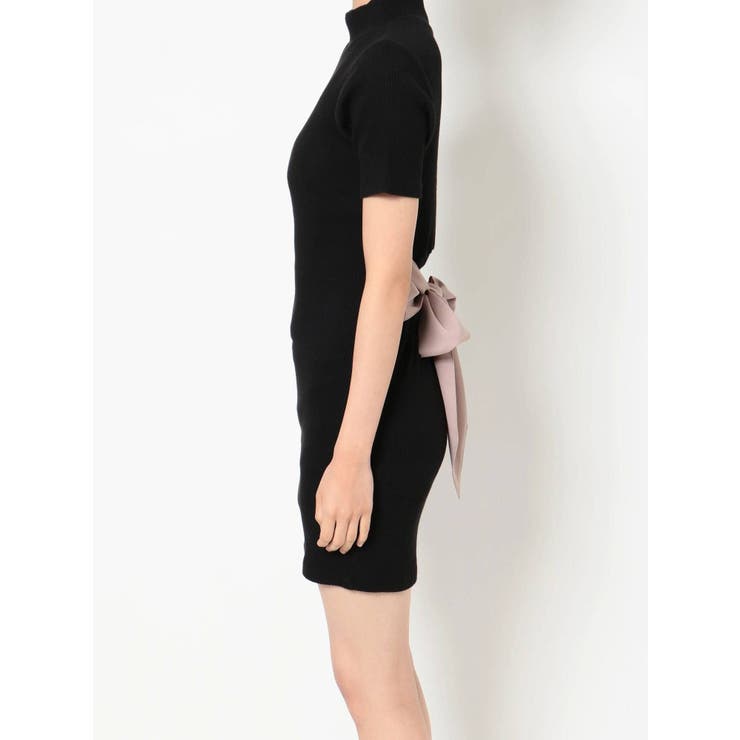 basic backリボンミニワンピース[品番：MKSW0049483]｜GYDA