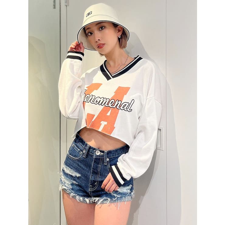 LA Phenomenal Shortスウェットトップス[品番：MKSW0049408]｜GYDA