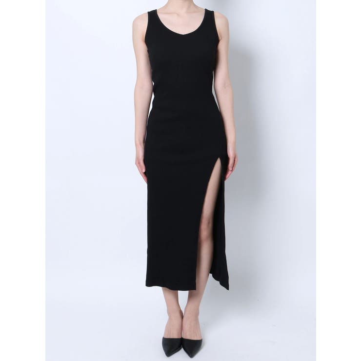 バックオープンテレコリブワンピース | GYDA | 詳細画像28 