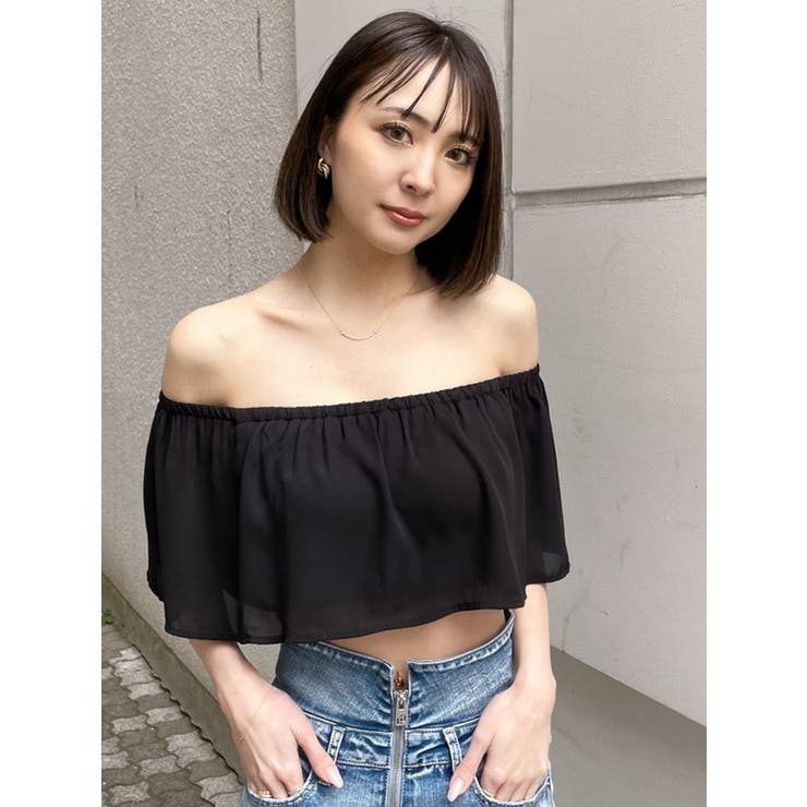 フリルベアTOPS[品番：MKSW0050830]｜GYDA（ジェイダ）の