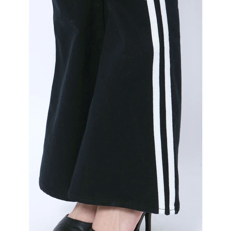 ハイウエスト2ラインフレアカラーパンツ | GYDA | 詳細画像26 