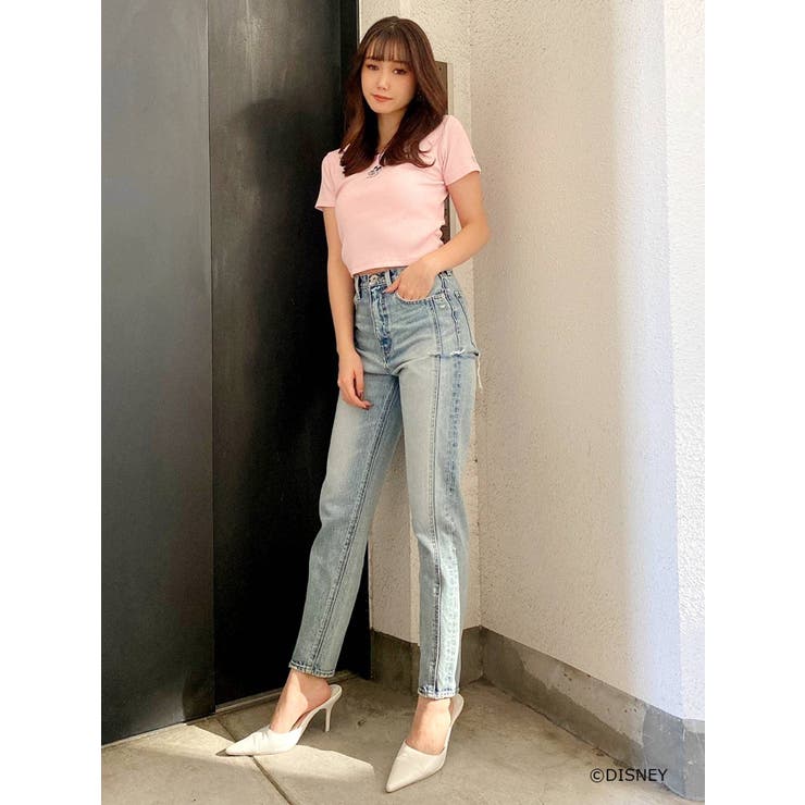 2016AW】R/Wクロップドペグトップパンツ クロップドパンツ 