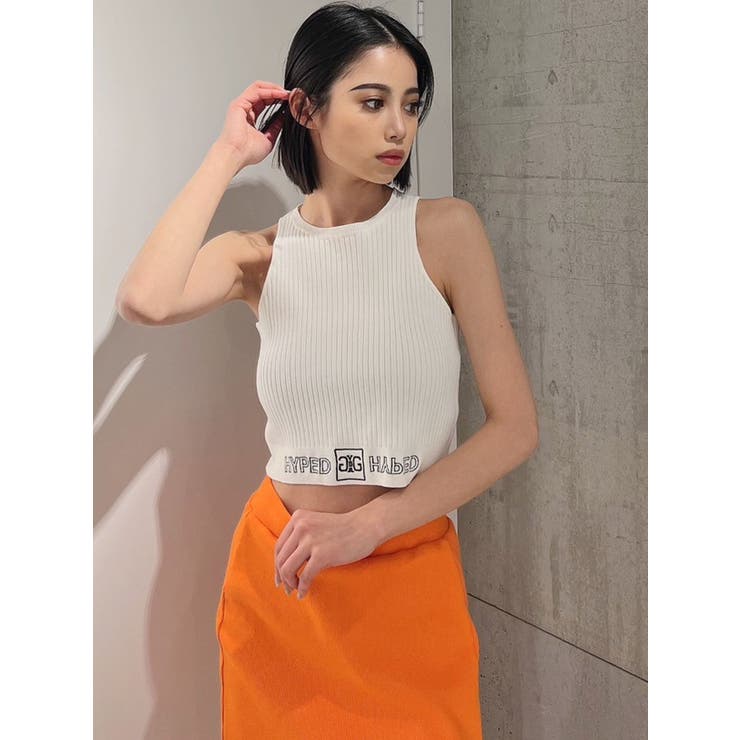 HYPEDアメスリ リブニットTOPS[品番：MKSW0050219]｜GYDA