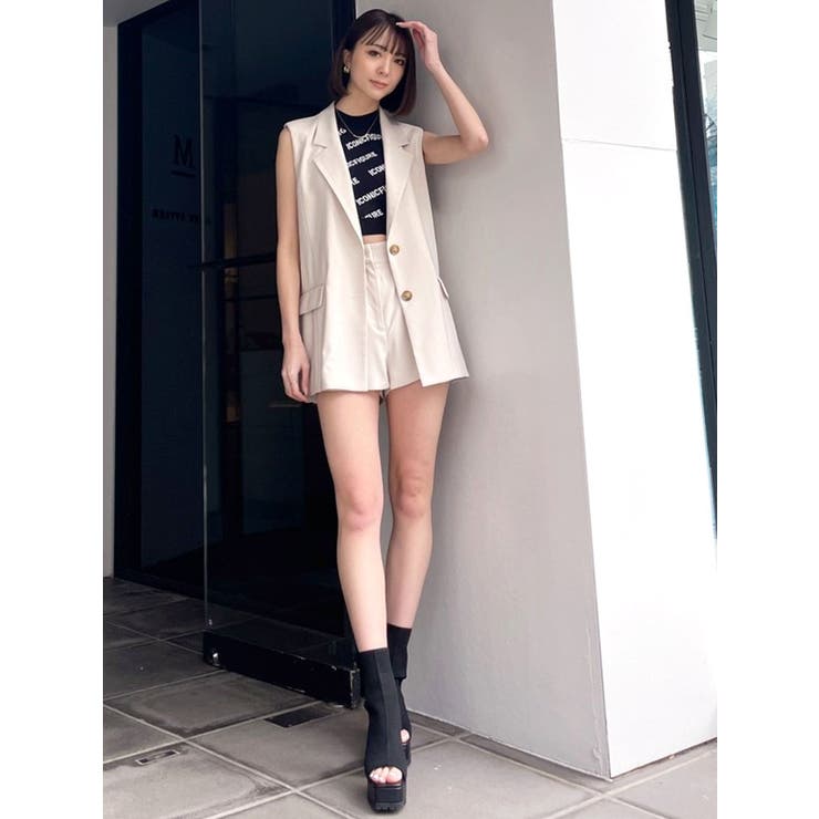 ICONIQFIGURE アメスリニットTOPS[品番：MKSW0050221]｜GYDA