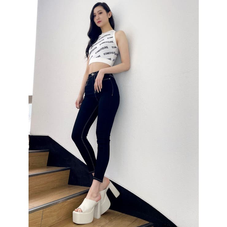 ICONIQFIGURE アメスリニットTOPS | GYDA | 詳細画像36 