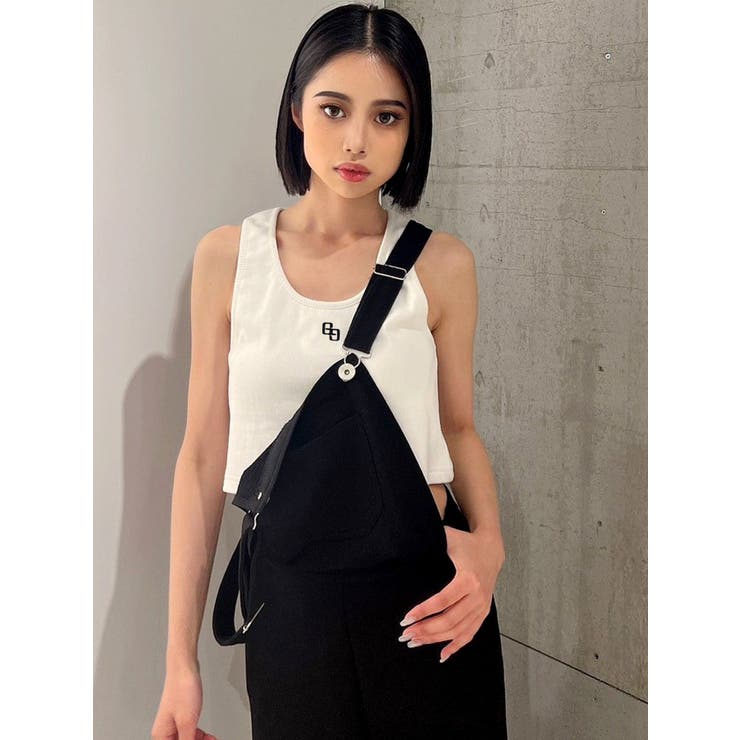 GG embroidery テレコタンクトップ[品番：MKSW0050863]｜GYDA