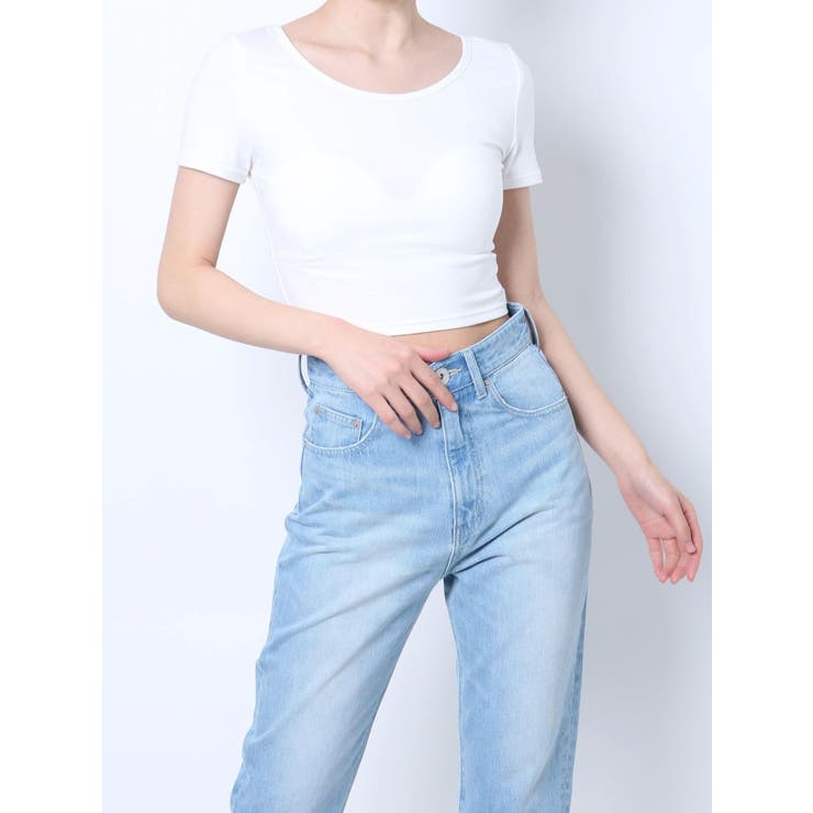 2WAYレースアップショートTシャツ[品番：MKSW0050865]｜GYDA