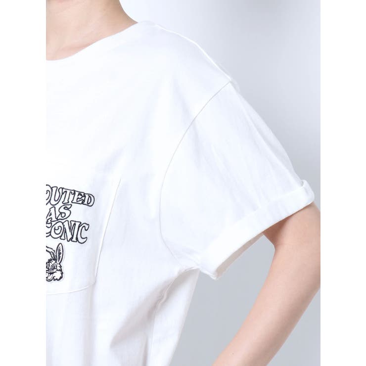 ICONIC BUNNYポケットBIG Tシャツ[品番：MKSW0050208]｜GYDA