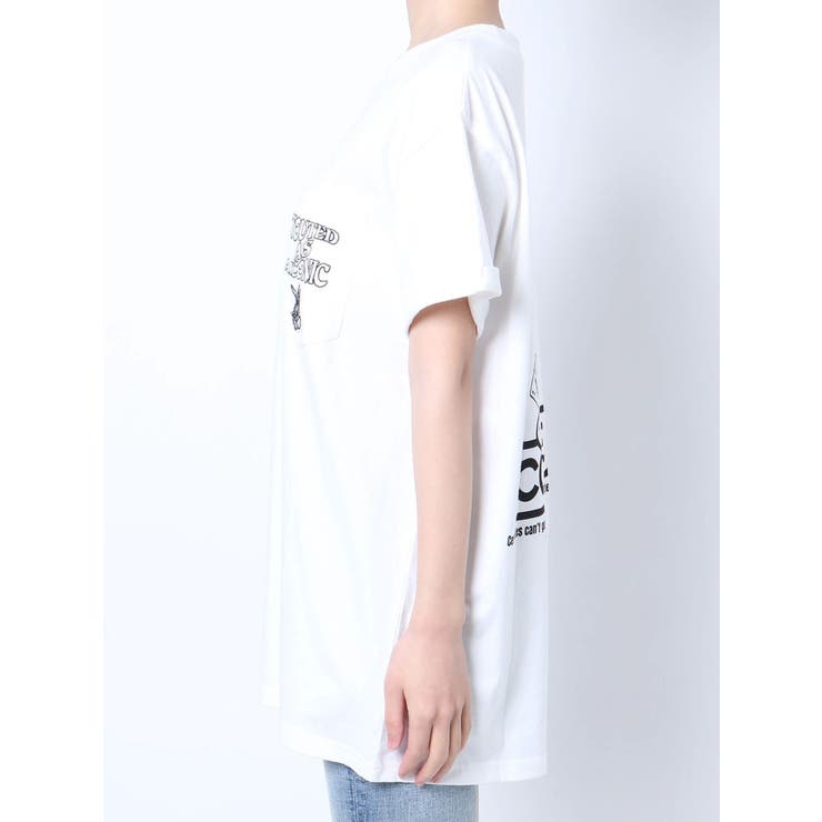 ICONIC BUNNYポケットBIG Tシャツ[品番：MKSW0050208]｜GYDA