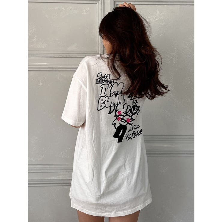 SHOPLIST限定】KISS BUNNY BIG Tシャツ[品番：MKSW0051565]｜GYDA