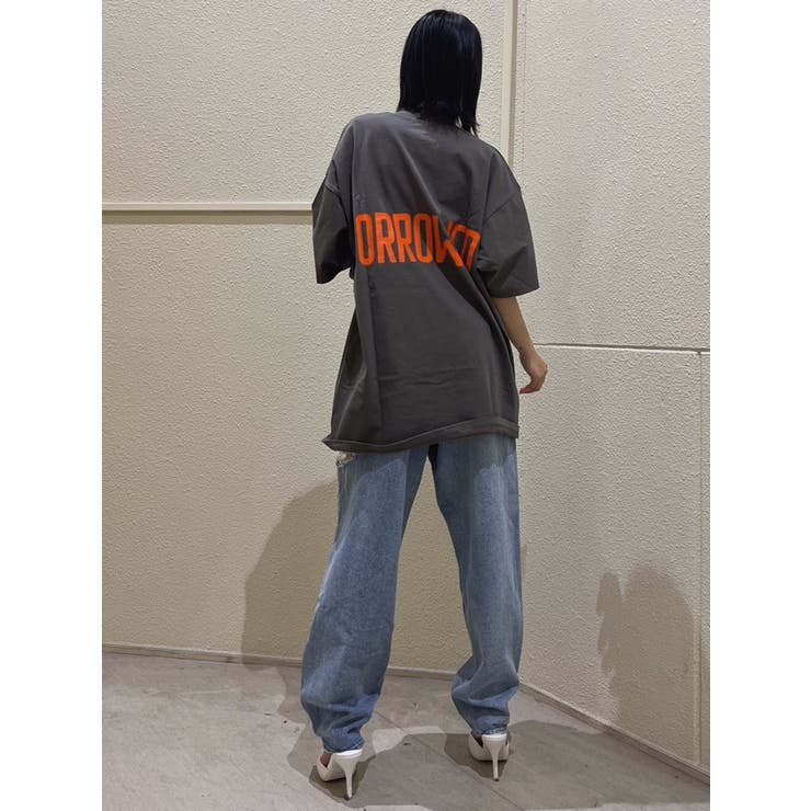 みちょぱコラボ】BORROWED BIG Tシャツ[品番：MKSW0051686
