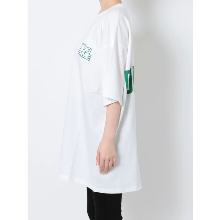 レディースオーバーシルエットボーダーTシャツ【S～LL】 | 激安