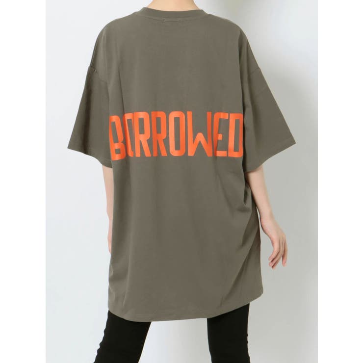【みちょぱコラボ】BORROWED BIG Tシャツ | GYDA | 詳細画像44