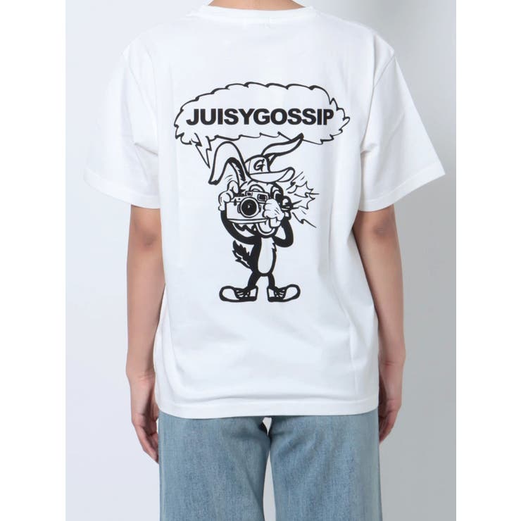 WEB限定】PAPARAZZI BUNNY ロゴTシャツ[品番：MKSW0051489]｜GYDA