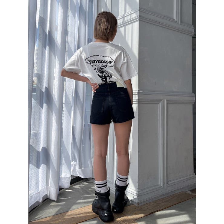 WEB限定】PAPARAZZI BUNNY ロゴTシャツ[品番：MKSW0051489