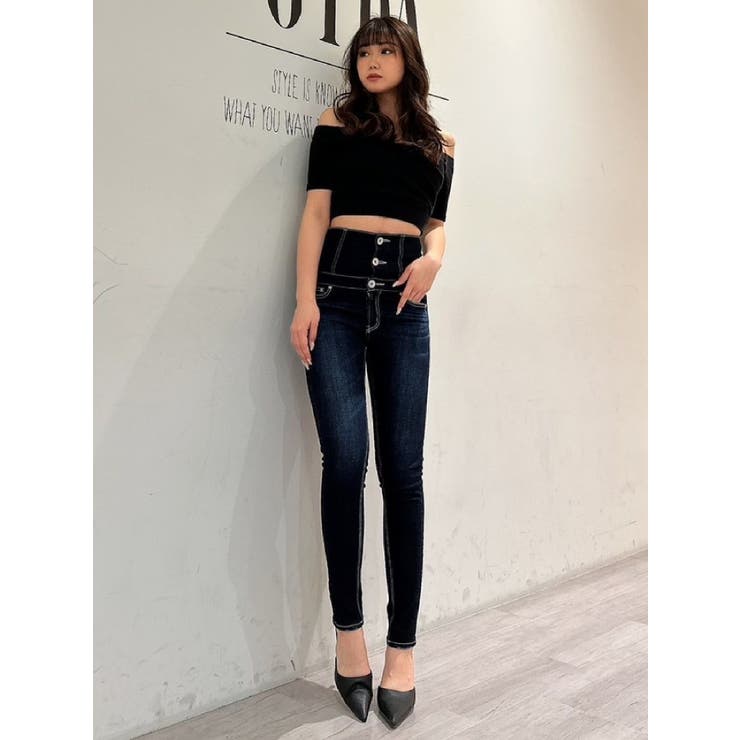 ハーフスリーブカシュクールオフショルショートトップス SALE】GYDA ハーフスリーブカシュクールオフショルショート