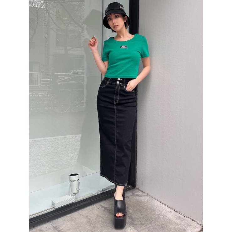 GYDA Patch ショートTシャツ[品番：MKSW0051255]｜GYDA