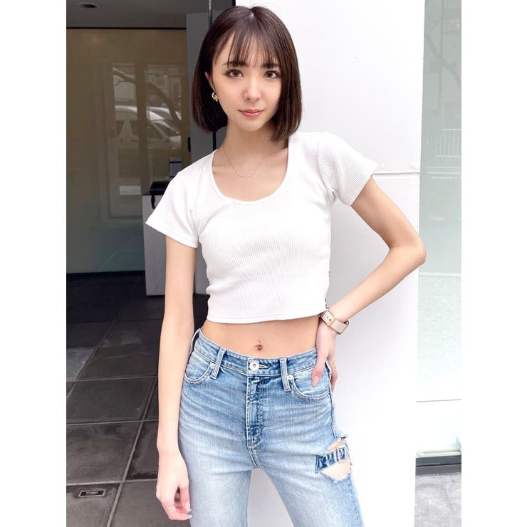即日発送！GYDA レオパードバックリボントップス オフホワイト　残り僅か ジェイダ GYDA レオパードバックリボンTOPS （オフホワイト