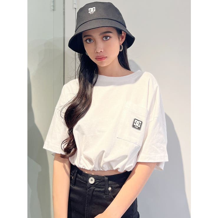 GYDA×DC HEMドロストSHORT Tシャツ[品番：MKSW0050803]｜GYDA