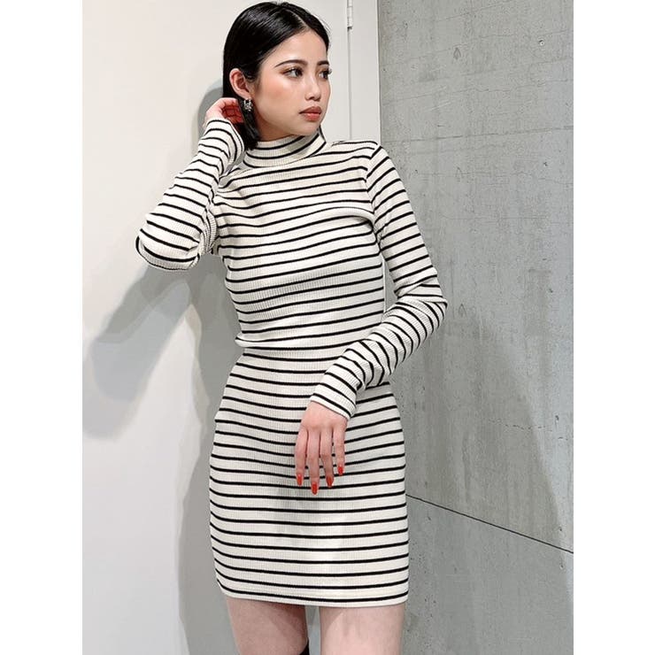 テレコタートルタイトワンピース[品番：MKSW0051870]｜GYDA