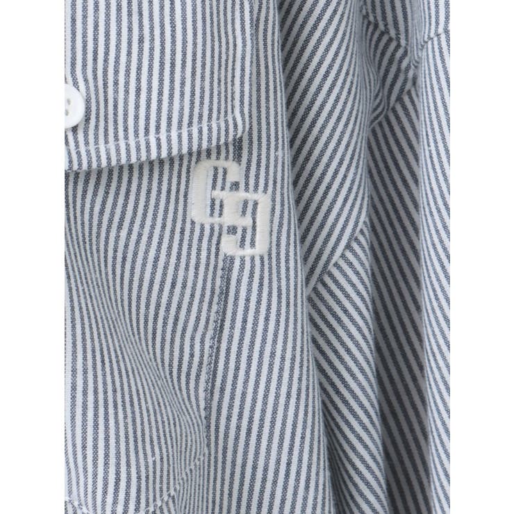 ストライプオーバーシャツ ストライプオーバーサイズシャツ(1 WHITE): : メンズ｜CITY