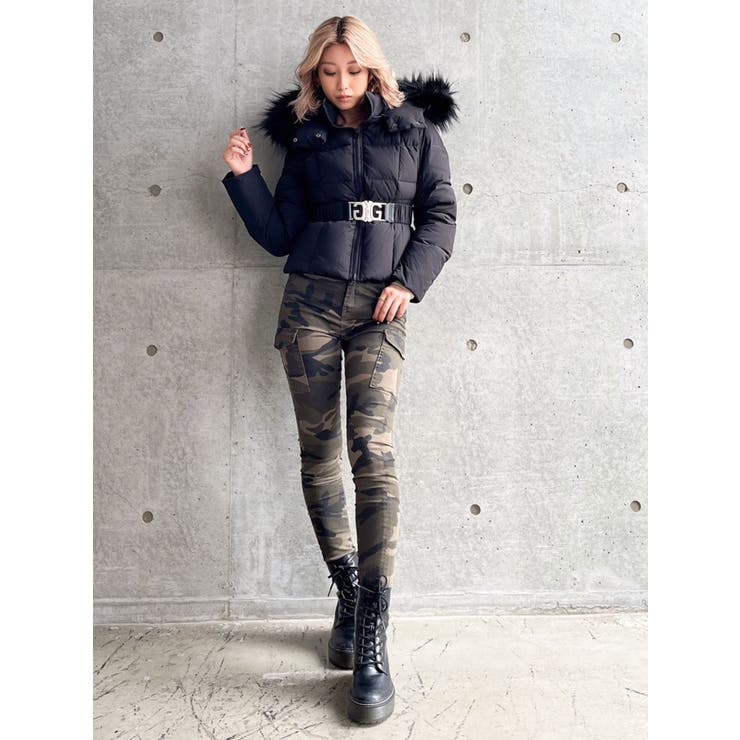 H/Wミリタリーカーゴスキニーパンツ[品番：MKSW0051787]｜GYDA